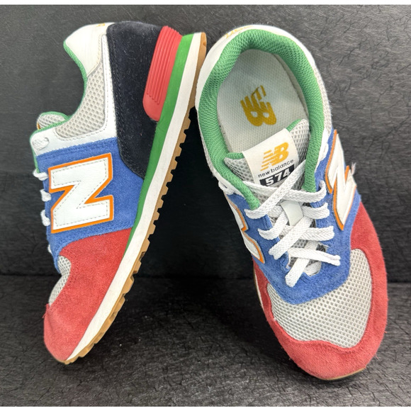 New Balance 574 Classics Youth Kids Size 5 - Picture 5 of 15